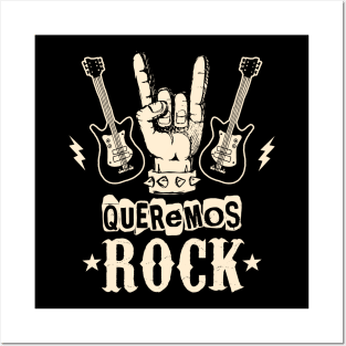 Queremos Rock Posters and Art